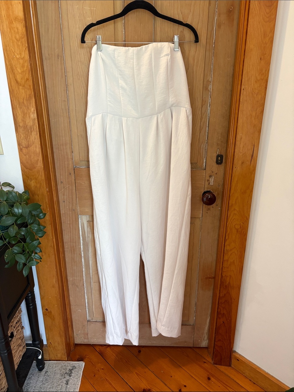 a new day White High-Waist Wide-Leg Jumpsuit